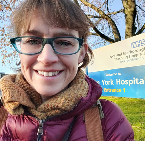 Music therapist at York Hospital